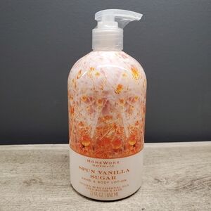 New Homeworx Spun Vanilla Sugar hand & Body lotion